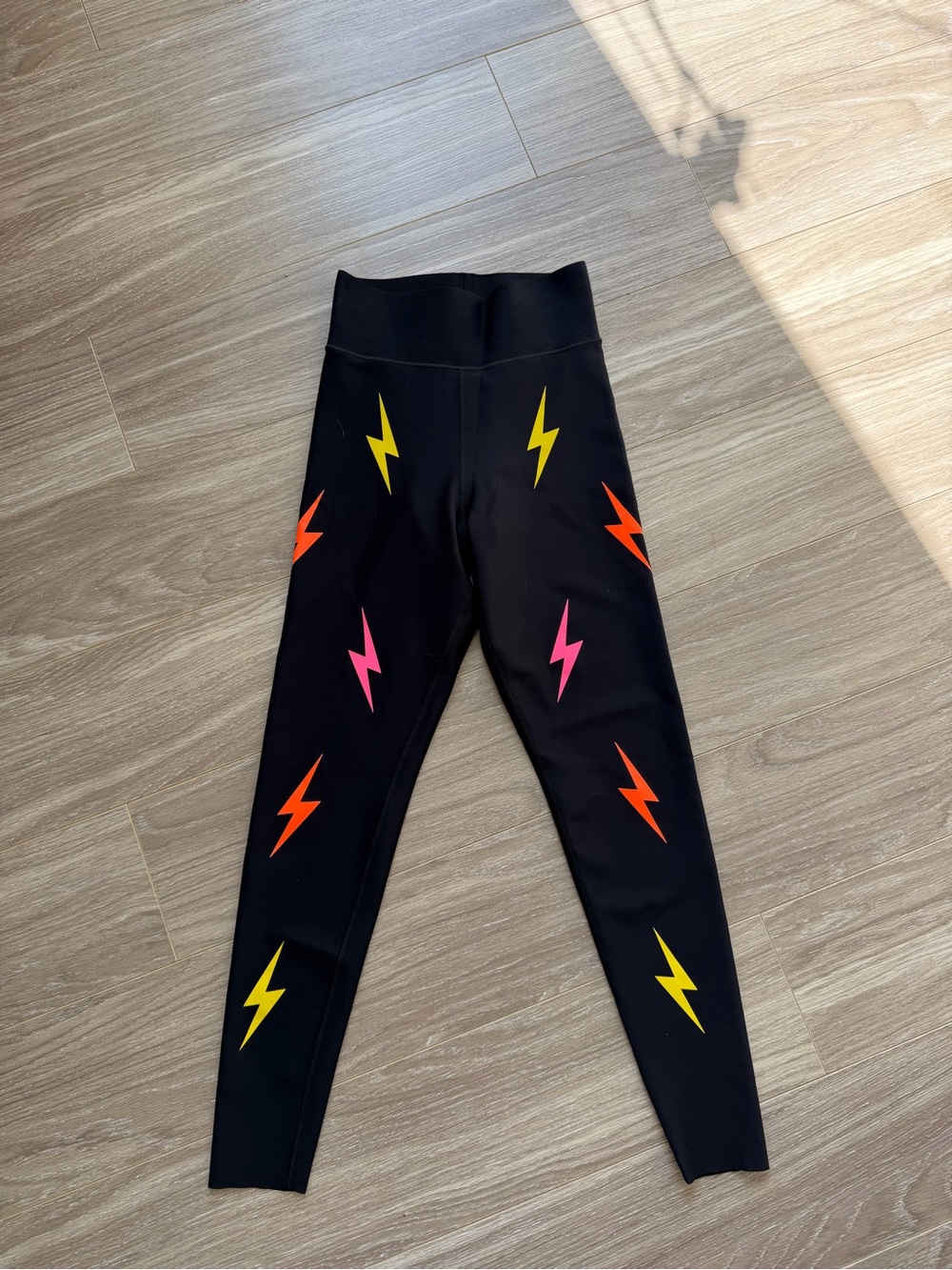 Ultracor Lightning Pop KO Lux Ultra High Legging Black Neon NRO/LMN/NP/NO Sz XS